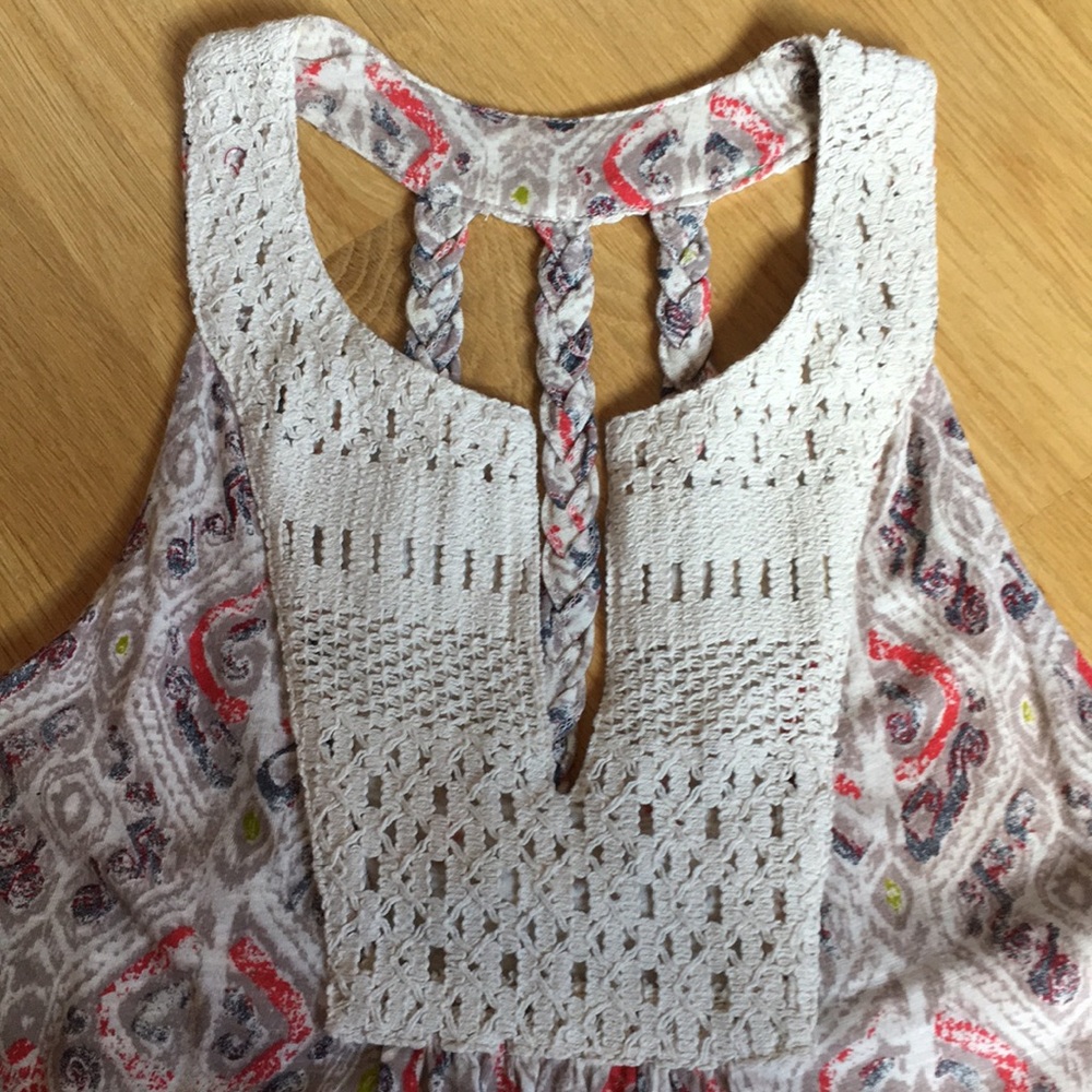 ⭐️BOGO FREE! Crochet Boho Print Tank Top - Picture 6 of 8